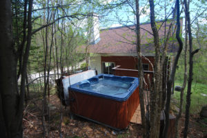 Chalet with spa